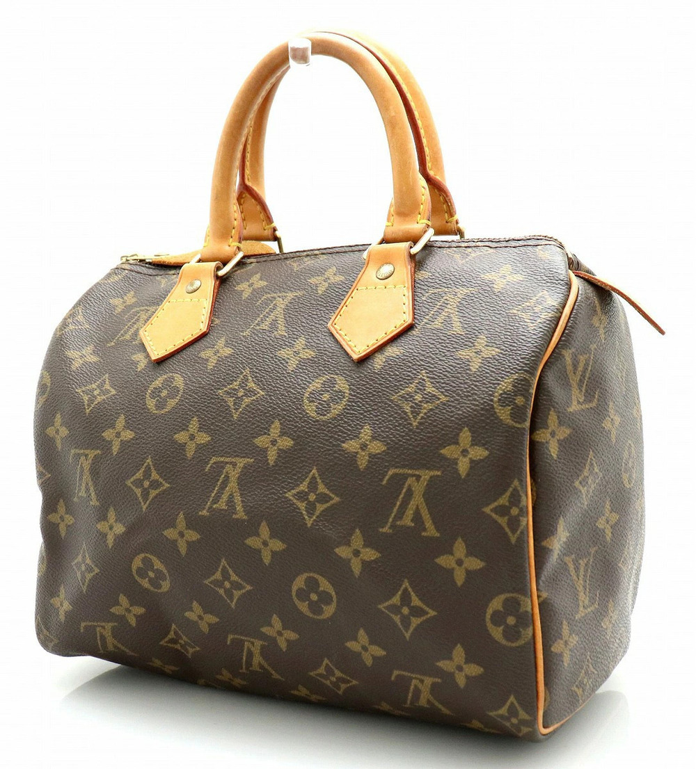 Louis Vuitton Bag Monogram Boston u Speedy Handbag Brown